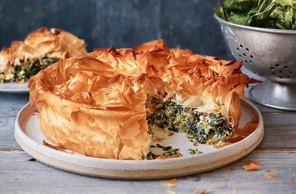 Spanakopita-pie